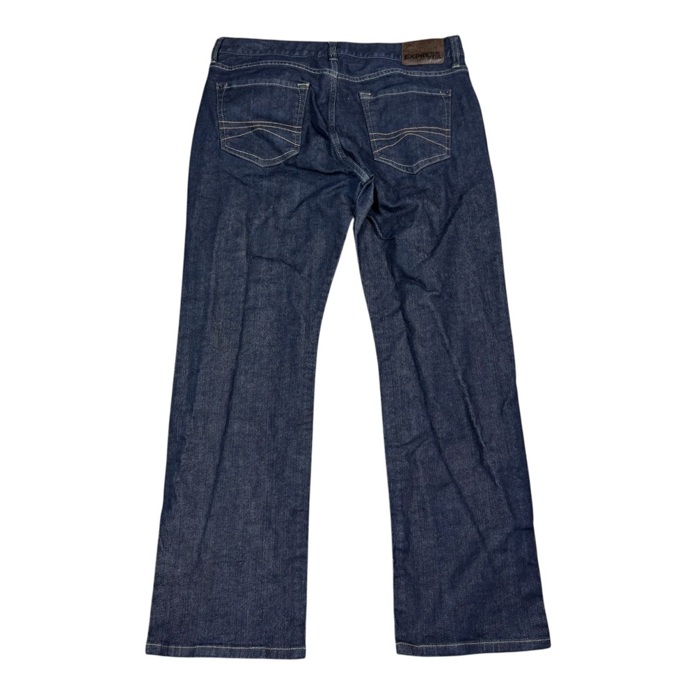 Express Jeans Kingston Classic Fit Straight Leg Jeans Mens 33x30 (Fits 35x29.75)